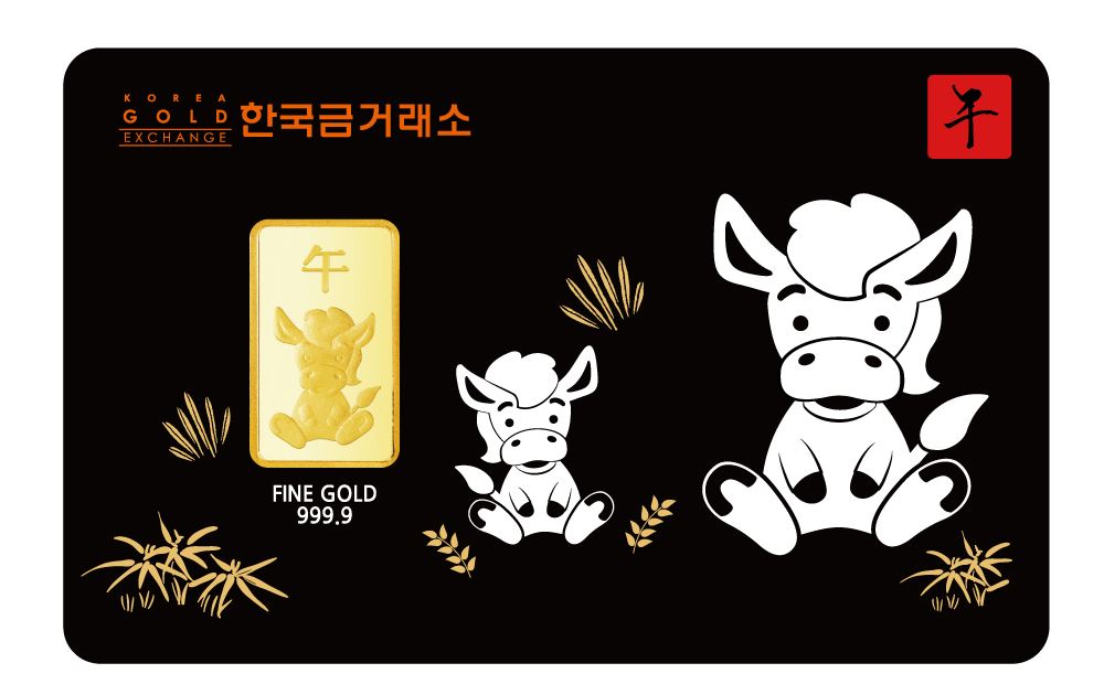 한국금거래소 말 골드바 3.75g